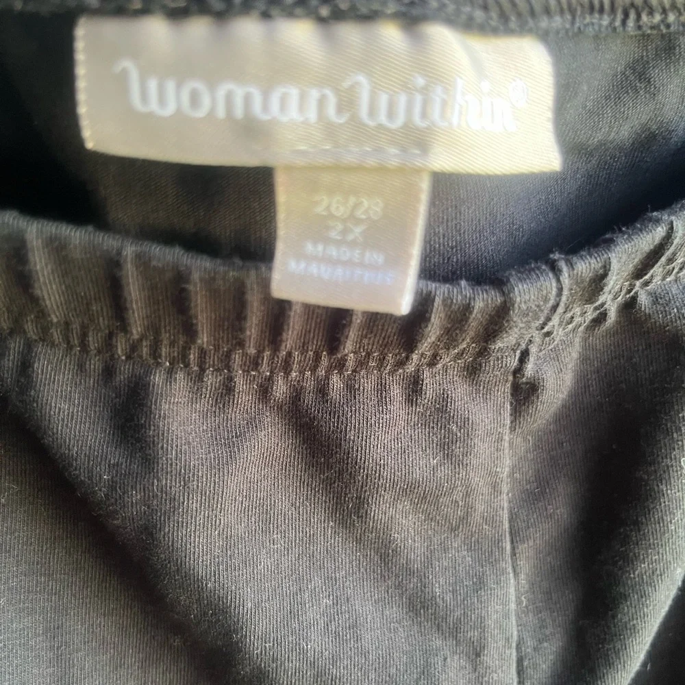 Women’s black stretch pants - Picture 5 of 5